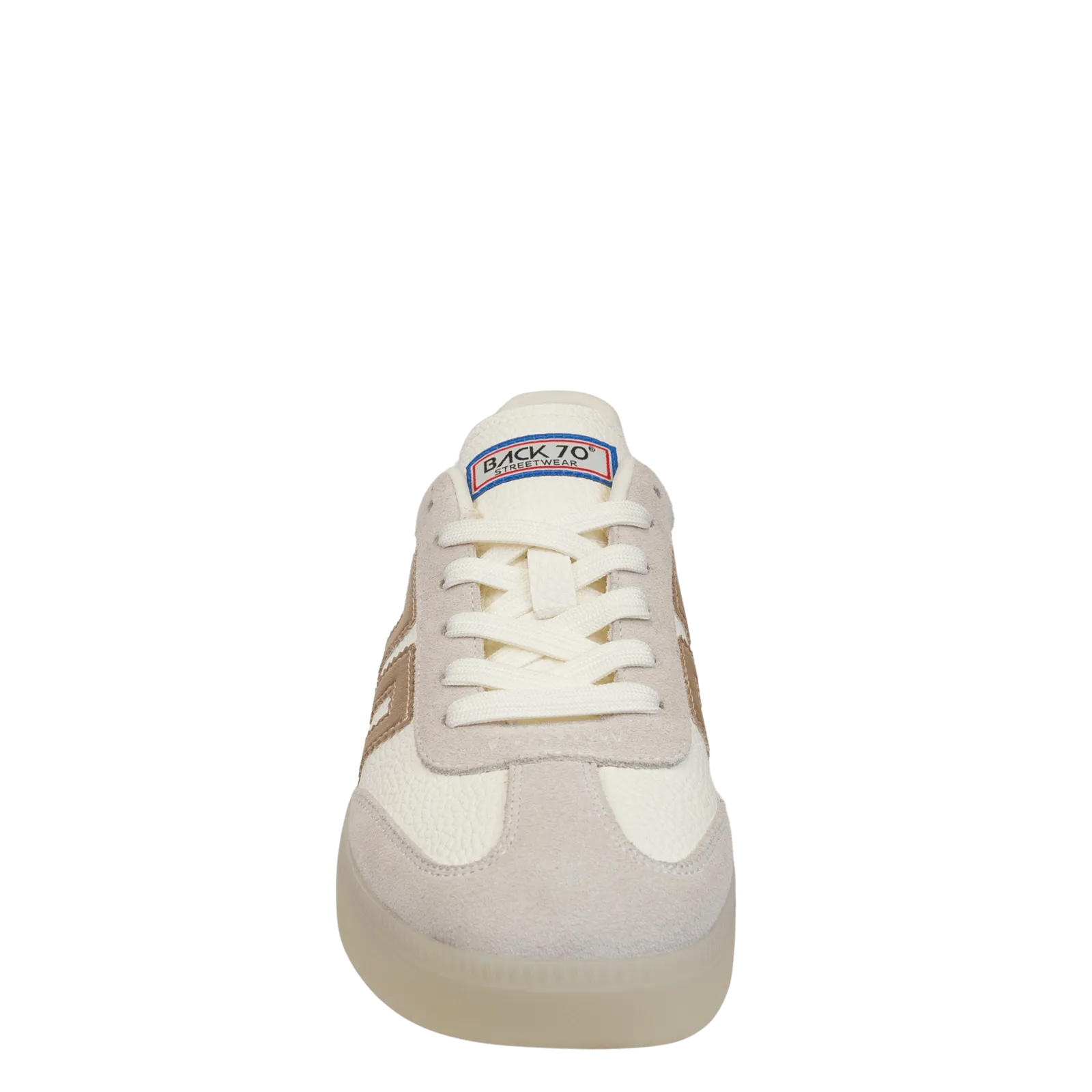 Back 70 Streetwear Boston Sneakers in Metallic Gold