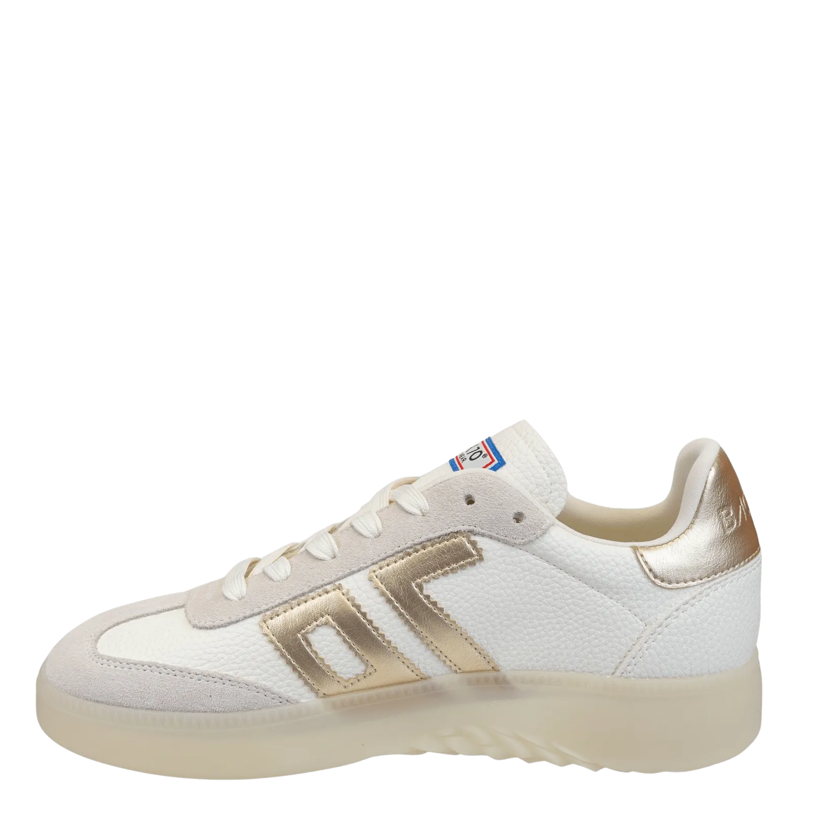 Back 70 Streetwear Boston Sneakers in Metallic Gold