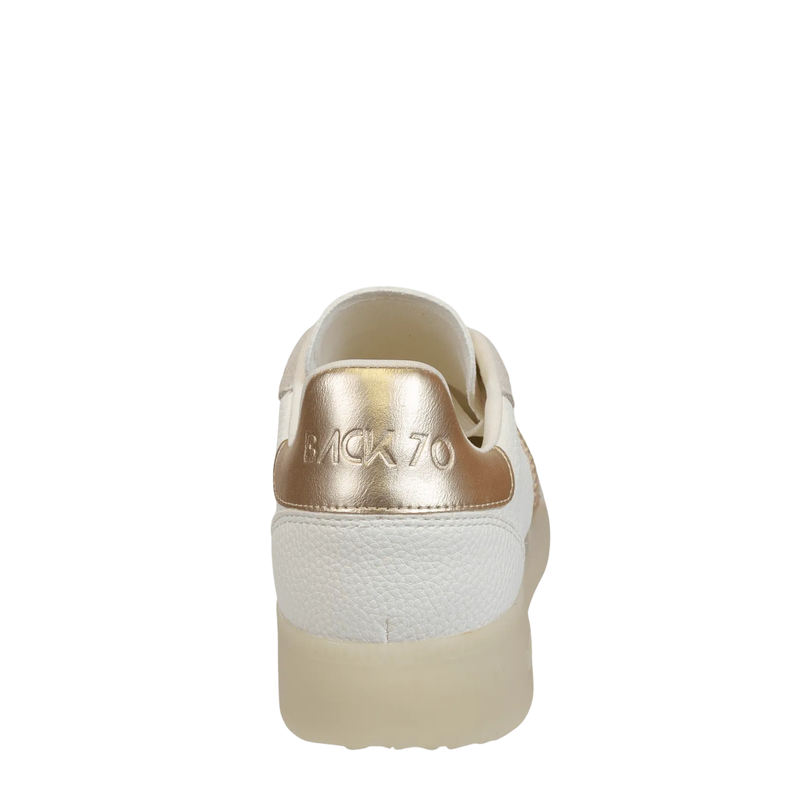 Back 70 Streetwear Boston Sneakers in Metallic Gold