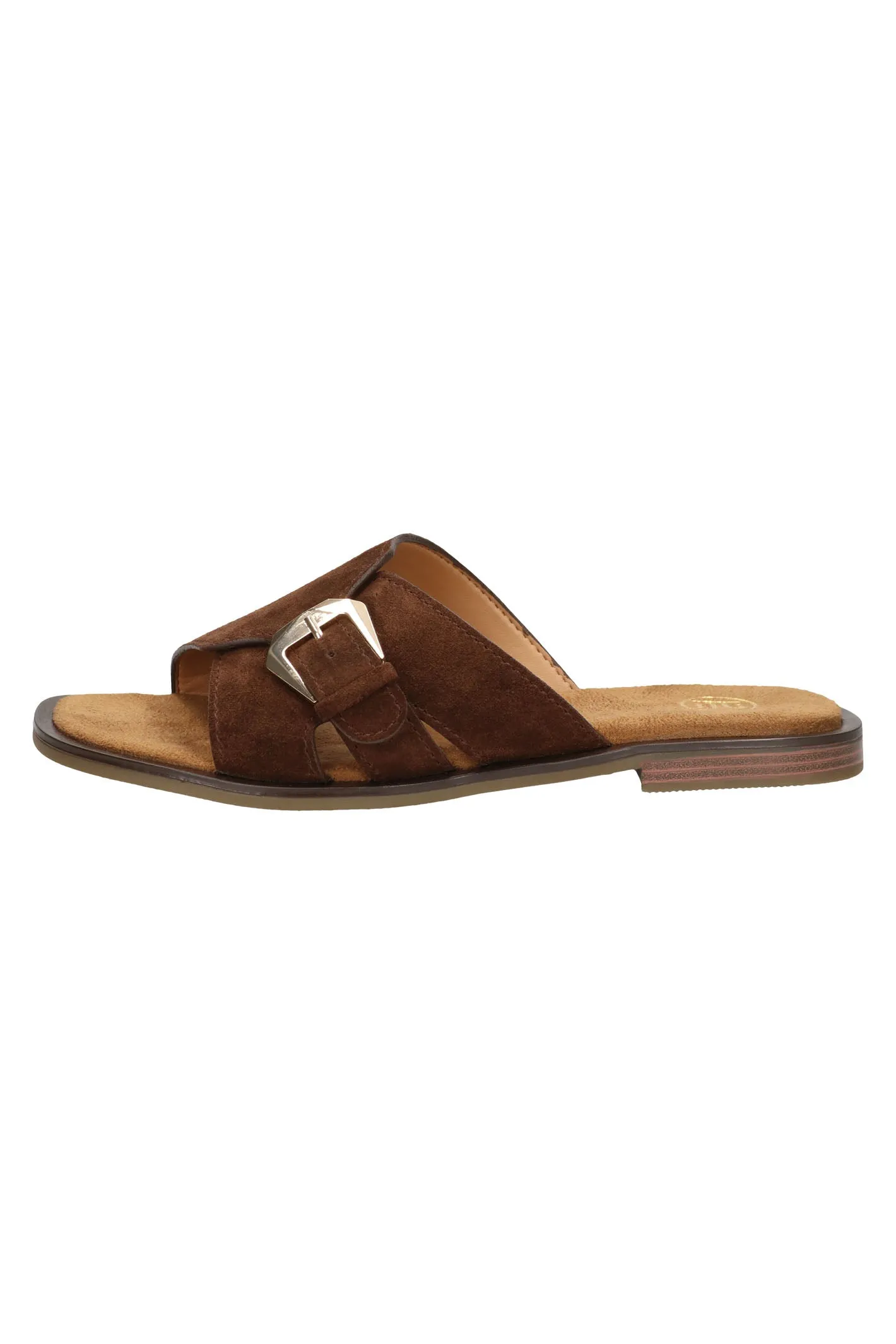 Bagatt D31-AK590-1400-6100 Dark Brown Suede Mule Sandal
