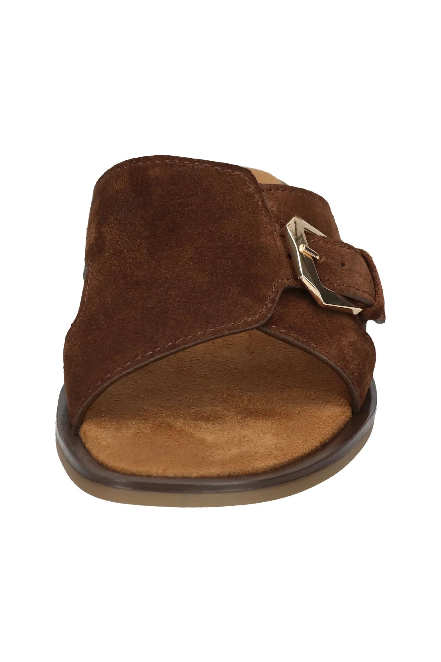 Bagatt D31-AK590-1400-6100 Dark Brown Suede Mule Sandal