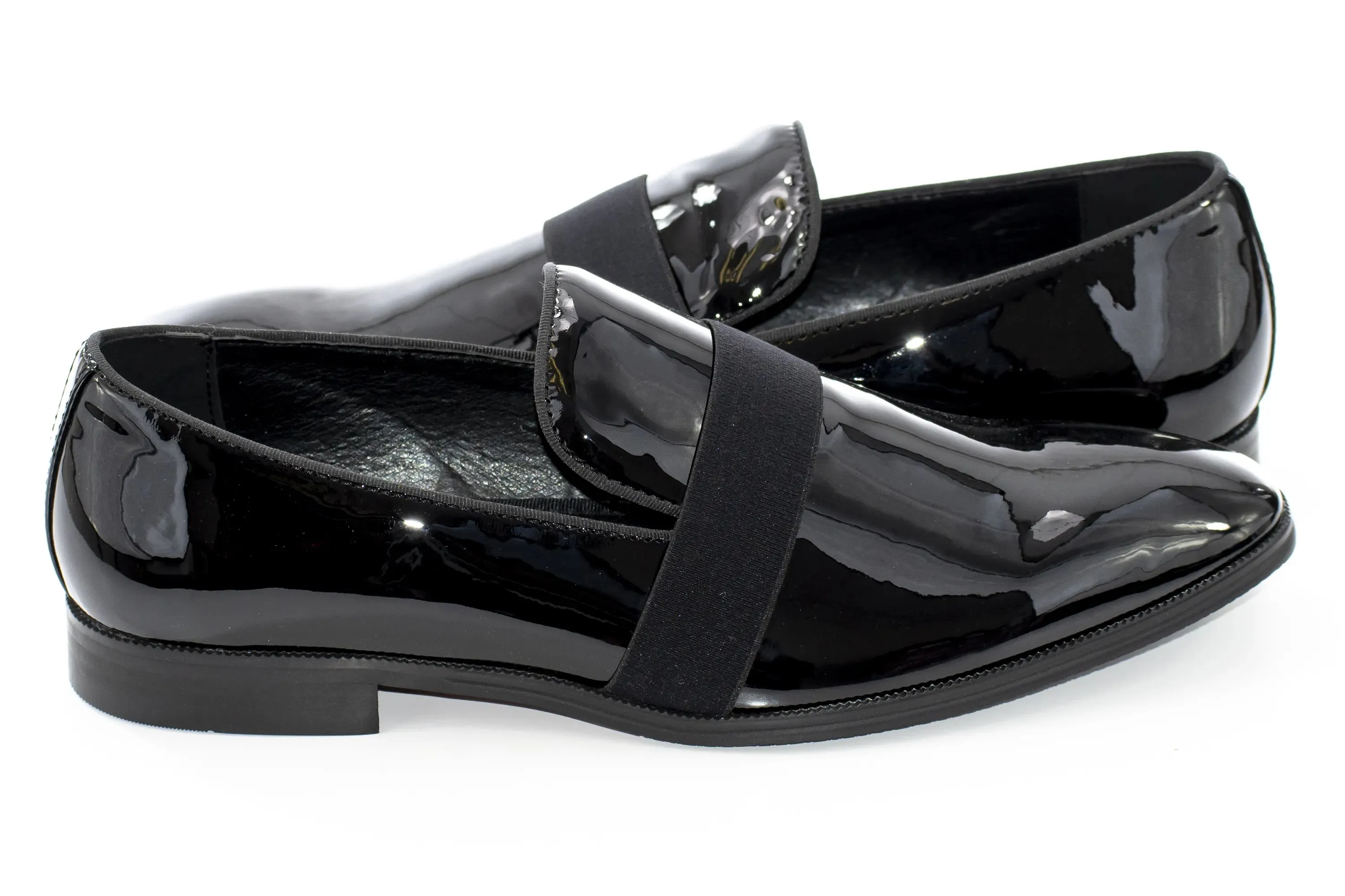 Black Patent Leather Classic Loafer