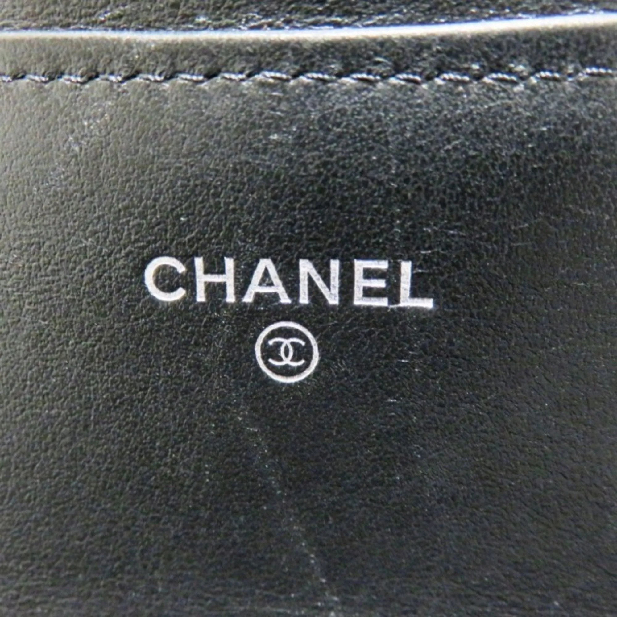 Chanel Black Patent leather  wallet accessories
