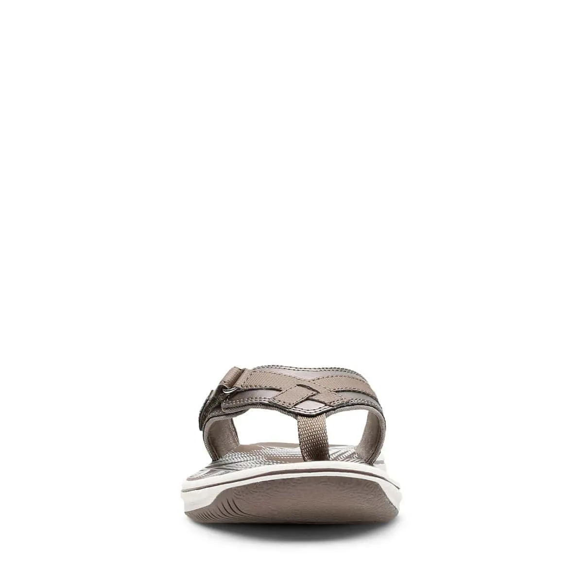 Clarks Women's Breeze Sea Flips- Pewter