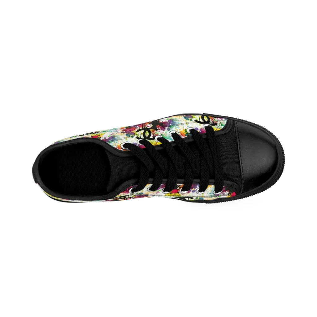 Custom Digital Printed Women's Sneakers