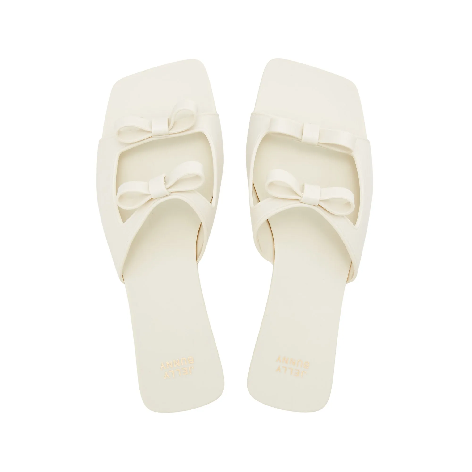 Darat Flat Sandals White