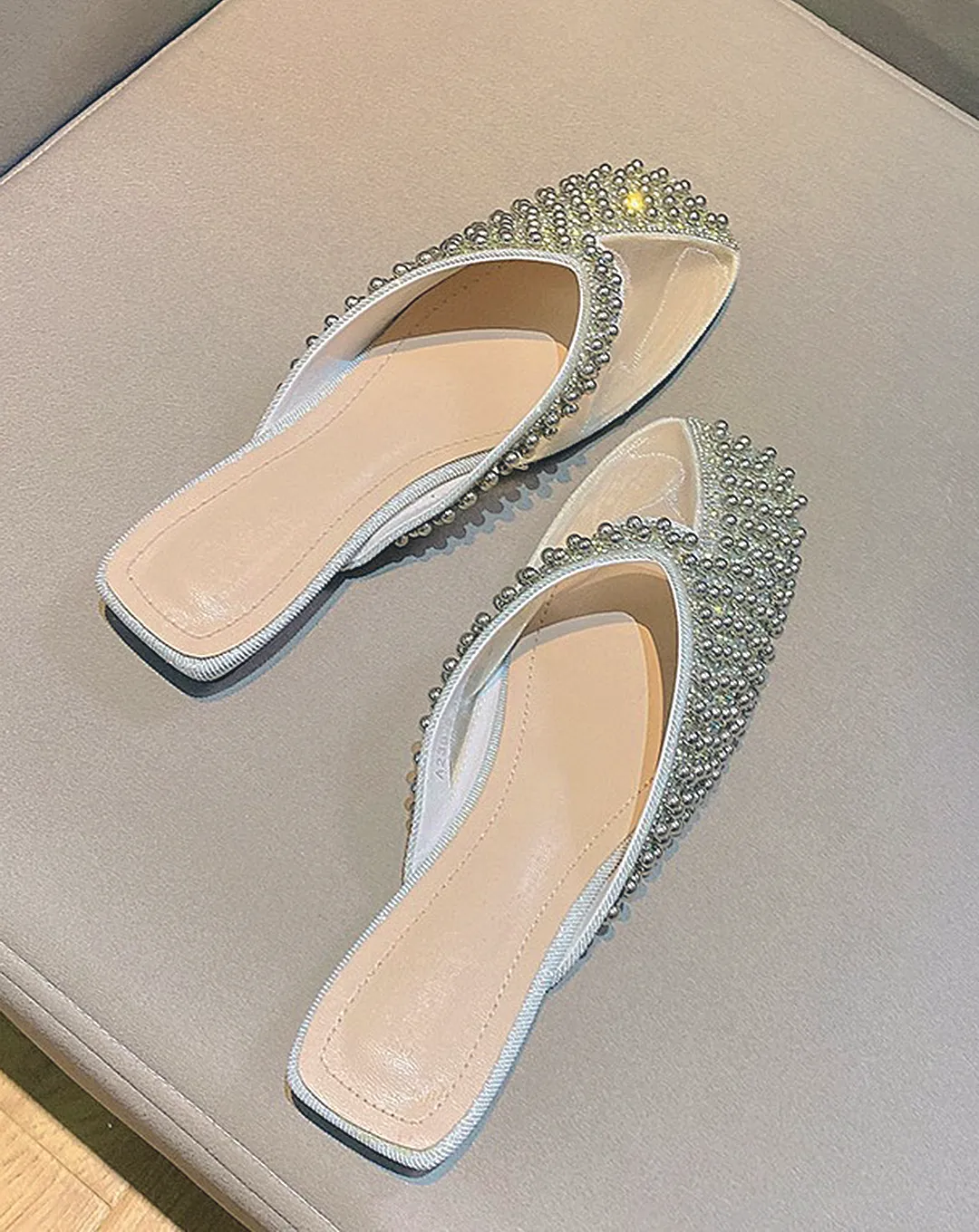 ♀Decorative Design Mule Sandals