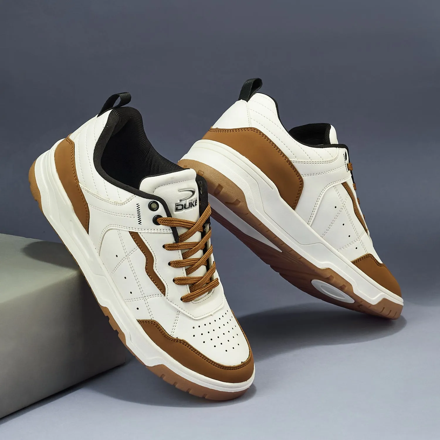 Duke Men Perforation Slip Resistant Sneakers (FWOL2527)