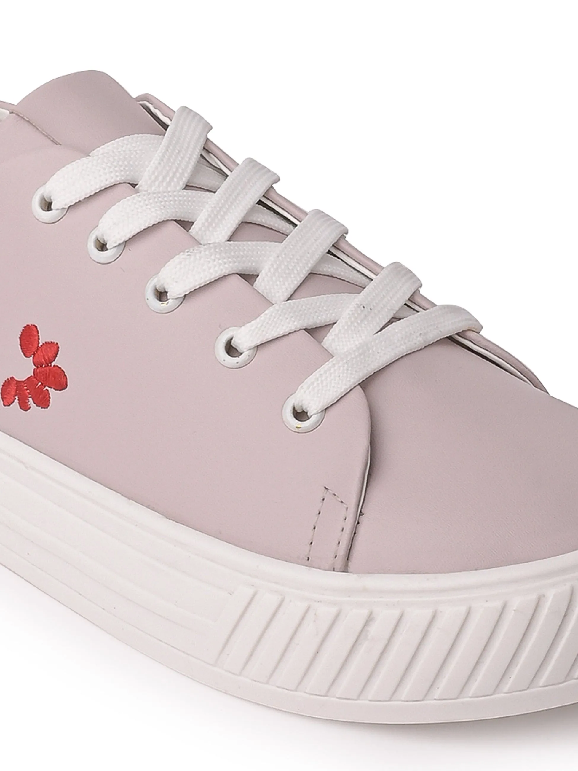 Esmee Essential Canvas Sneakers for Women - Pink