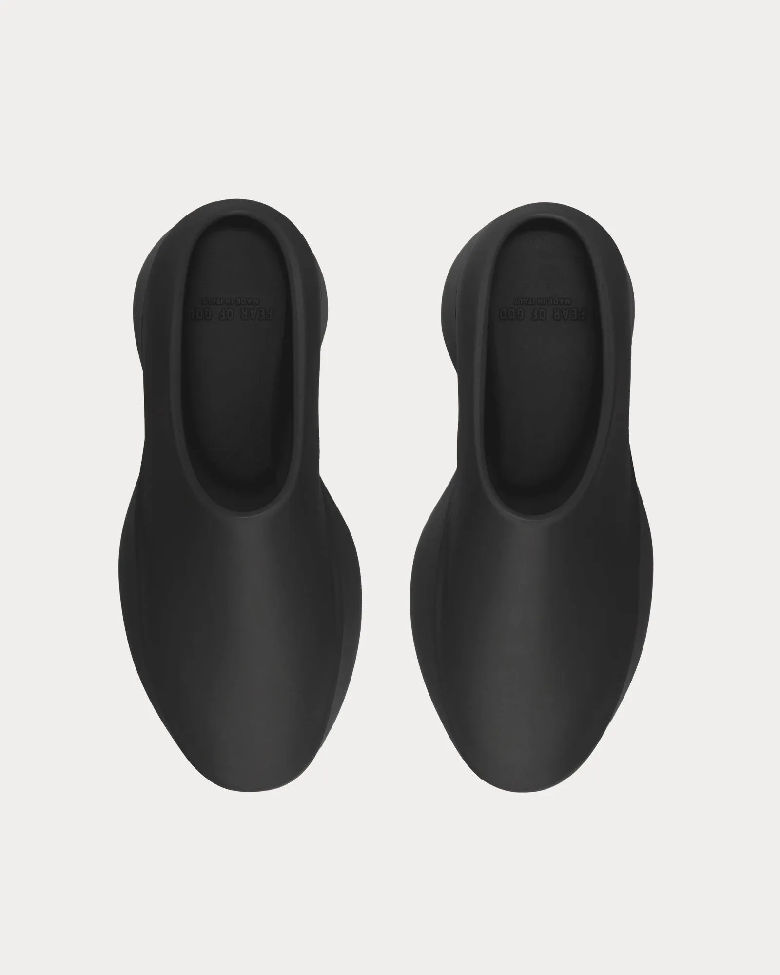 EVA Runner Black Slip Ons