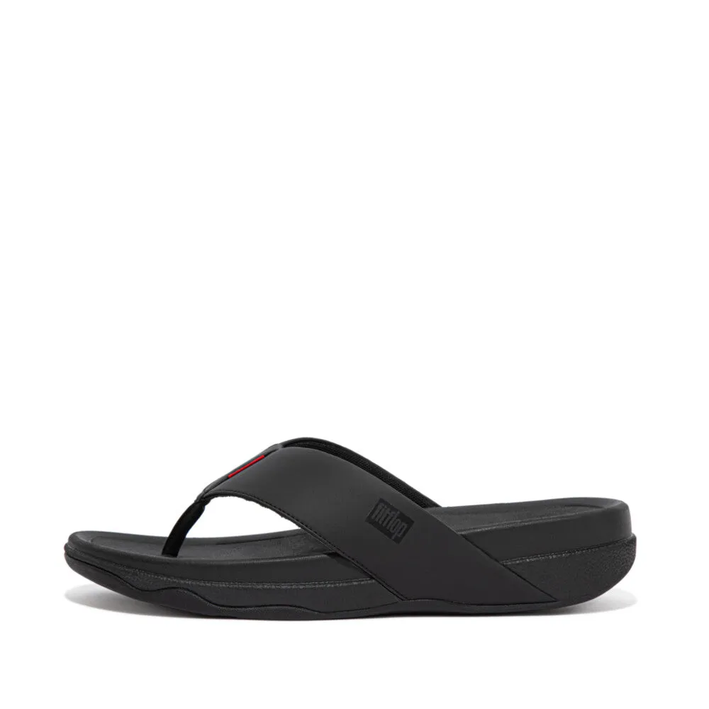 FitFlop Surfer Toe-Thongs Black