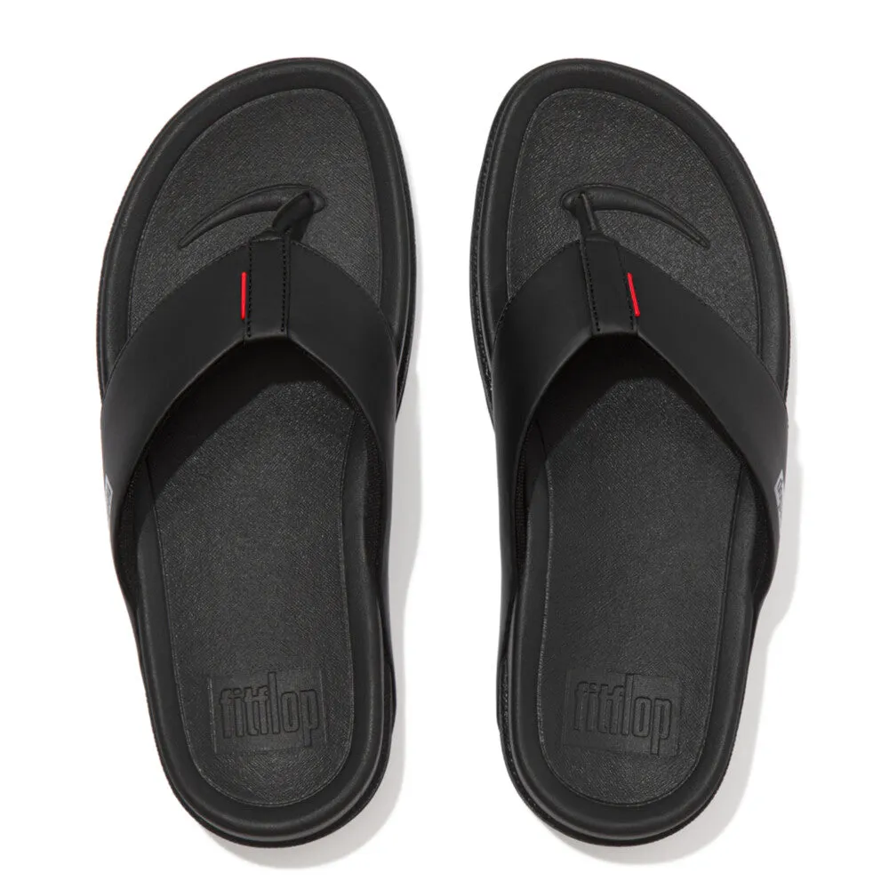 FitFlop Surfer Toe-Thongs Black