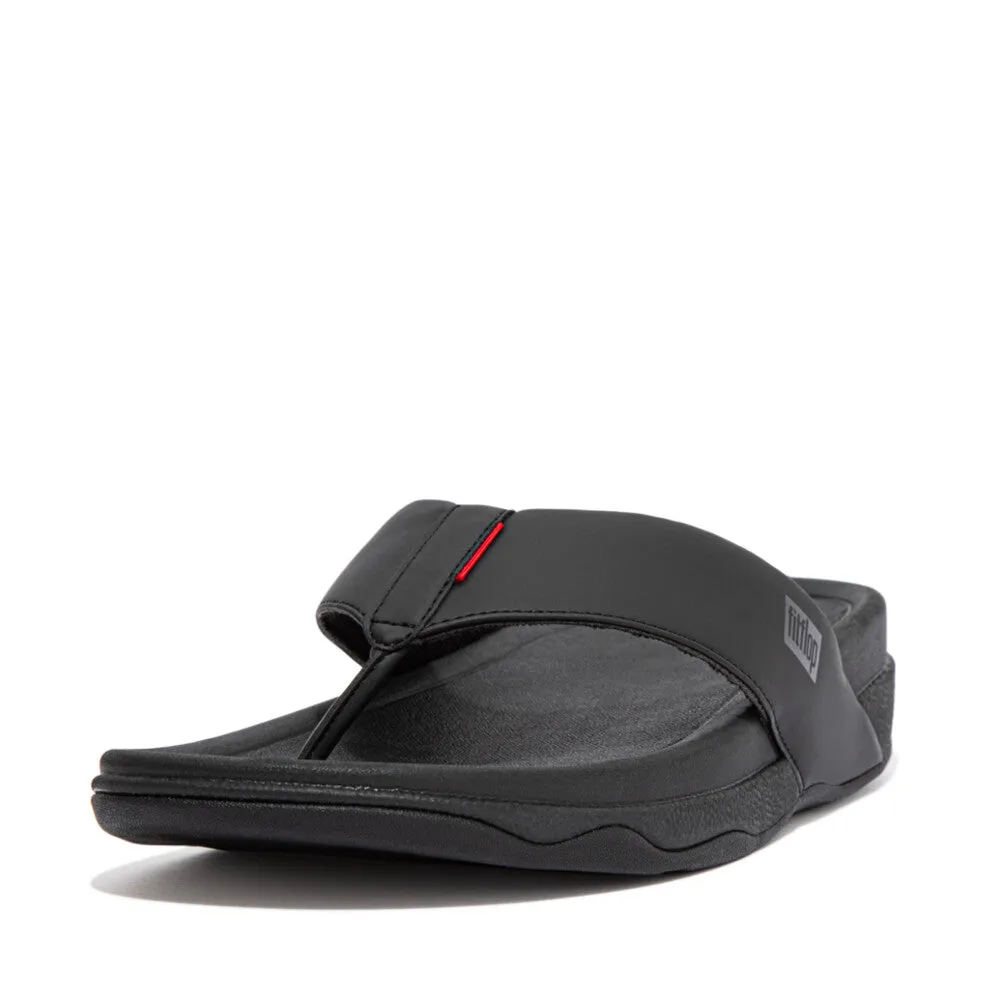 FitFlop Surfer Toe-Thongs Black