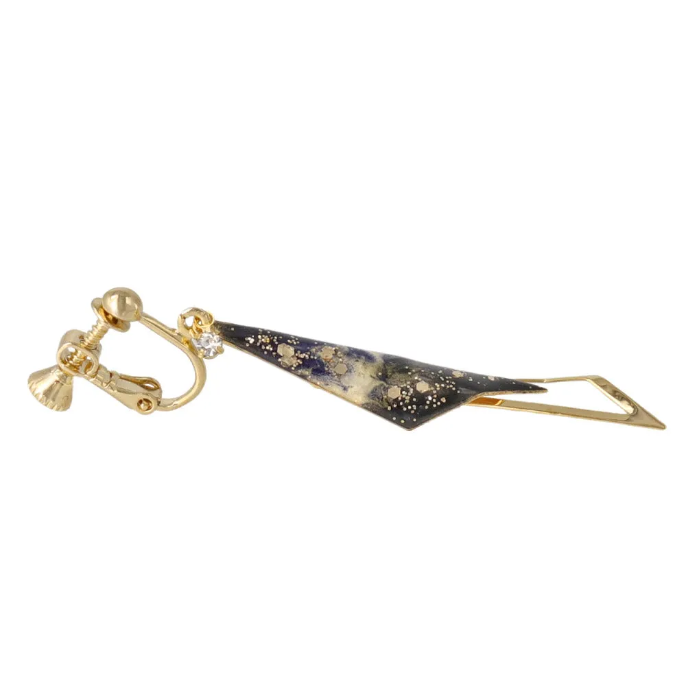 Galaxy Double Triangle Clip Ons