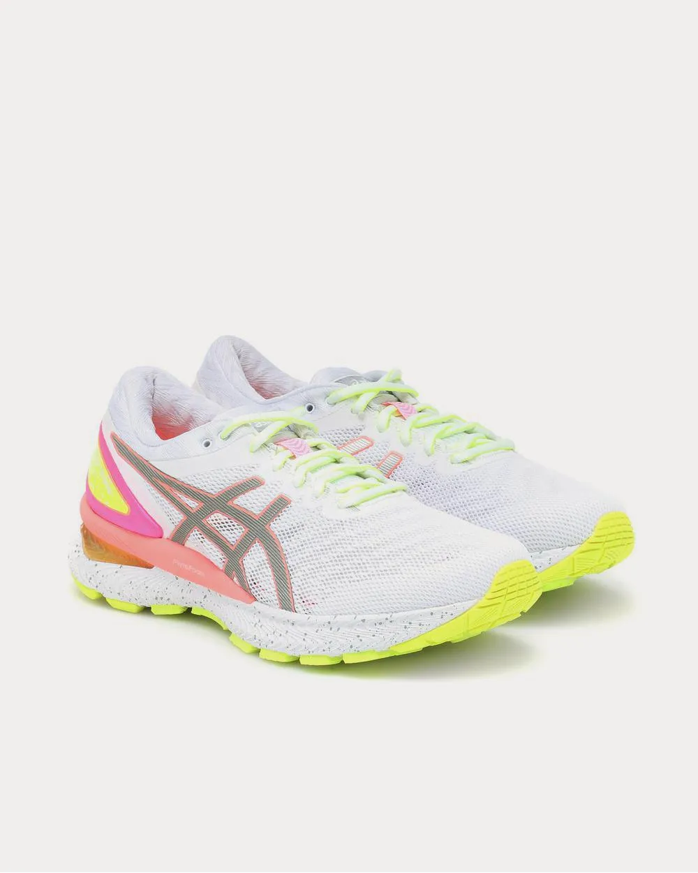 GEL-NIMBUS 22 Summer Lite Show White Running Shoes