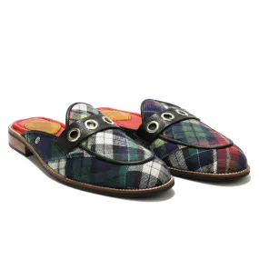 Green Tartans Mule for Men (discontinued)