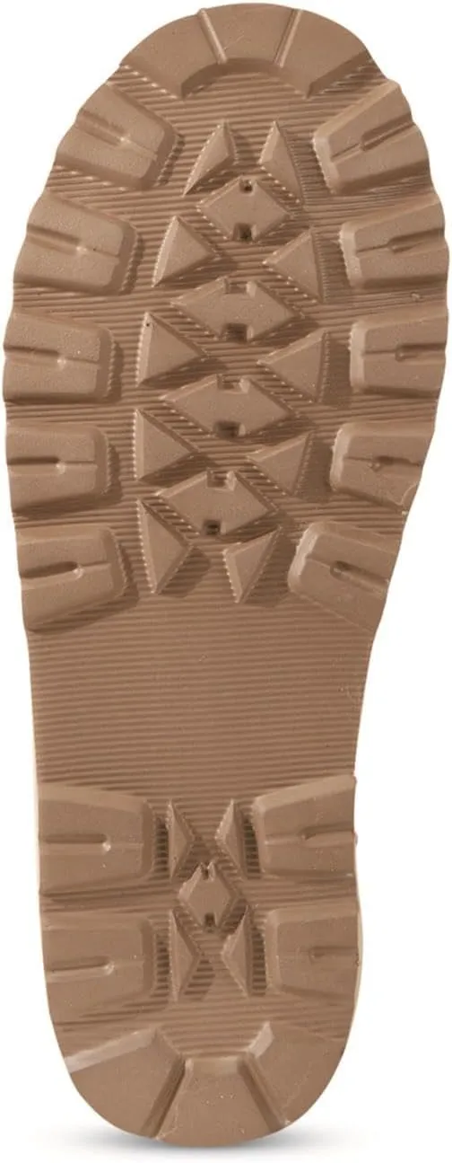 Guide Gear Double-Face Shearling Women's Boot Slippers, Leather, Fur-Lined, Warm, Lounge Booties, Bedroom House Shoes, Indoor and Outdoor