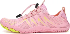 Hike Barefoot Shoes Womens Mens Pro Barefoot Shoes Breathable & Non-Slip Athletic Footwear Wide Toe Water Shoe Walking Barefoot Sneakers Unisex Running, Hiking and Daily Wear