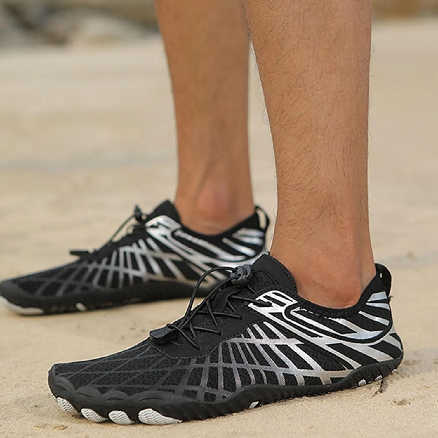 Hiking Footwear Barefoot Shoes Womens Pro-Healthy Non-Slip Water Shoe for Women Men Wide Toe Running Boots Sneakers Unisex Shoes Quick Dry Healthy Non-Slip Baresteps Athletic Men Anti-Slip