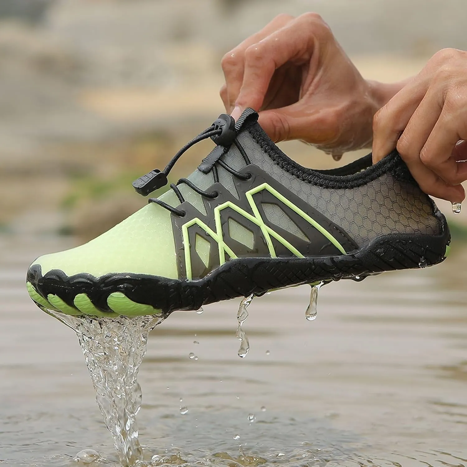 Hiking Footwear Barefoot Womens Mens, Grounded Barefoot Shoes, Hike Barefoot Shoes, Pro Barefoot Shoes with Wide Toe Box, Healthy & Non-Slip Barefoot Shoes, Quick Dry Zero Drop Trail Running Shoes
