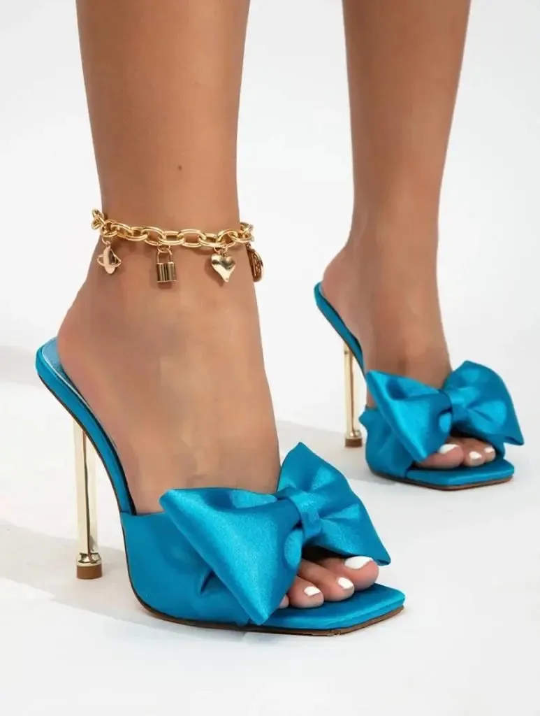 I Got Options Satin Heels