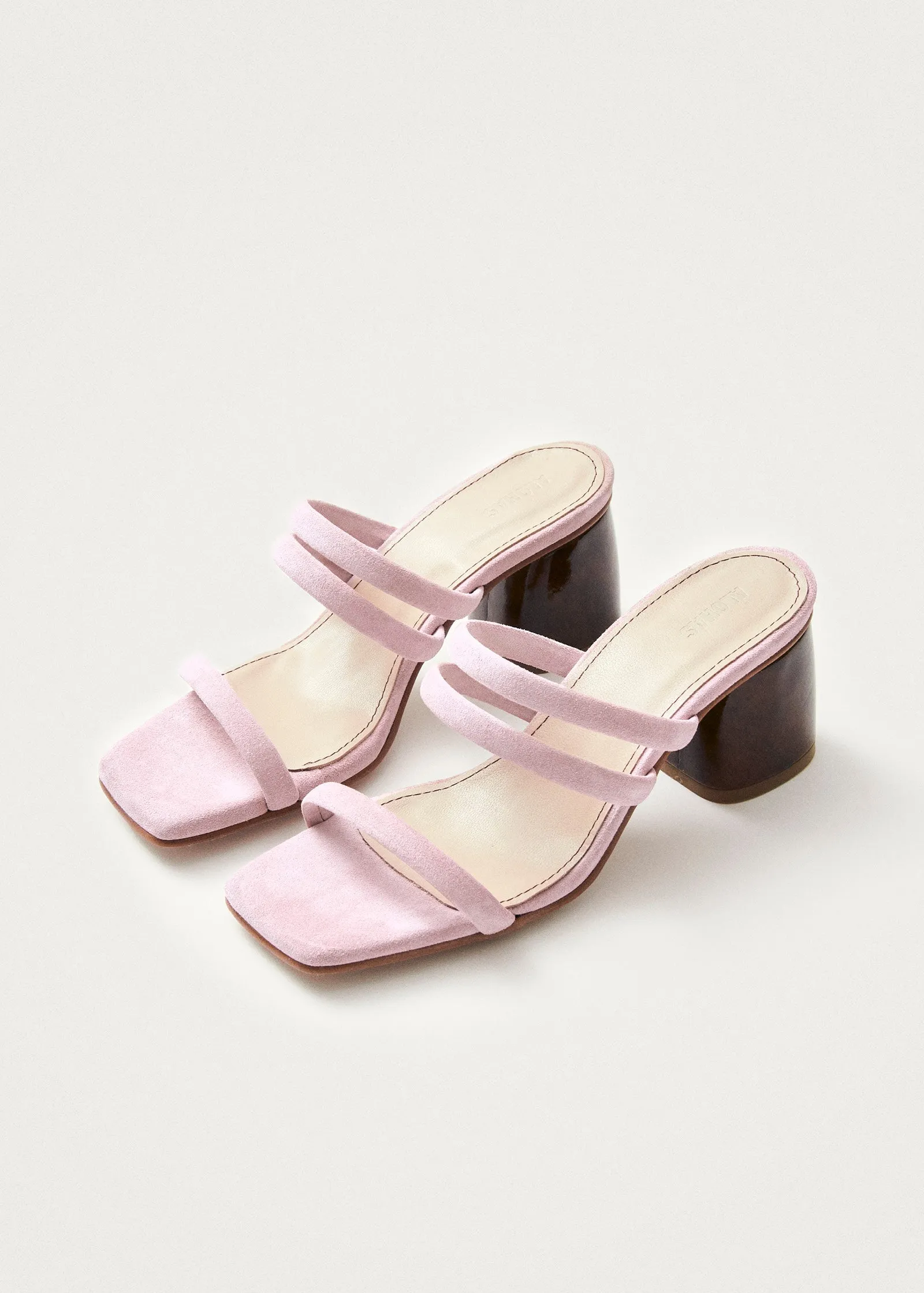 Indiana Pale Pink Leather Sandals