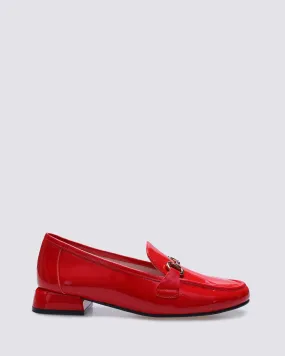 JITTERBUG LOAFERS RED PATENT LEATHER