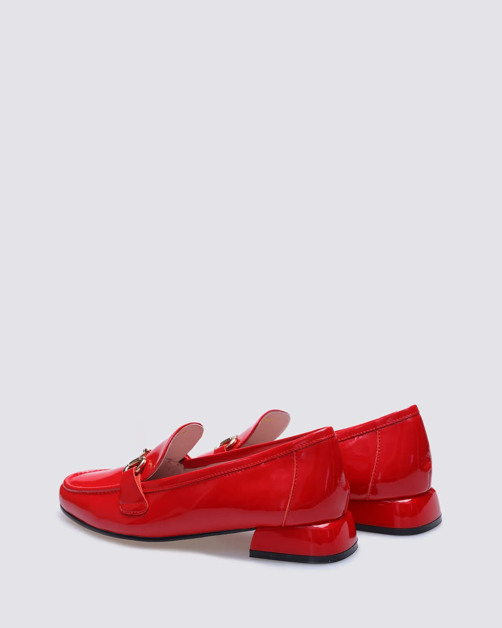 JITTERBUG LOAFERS RED PATENT LEATHER