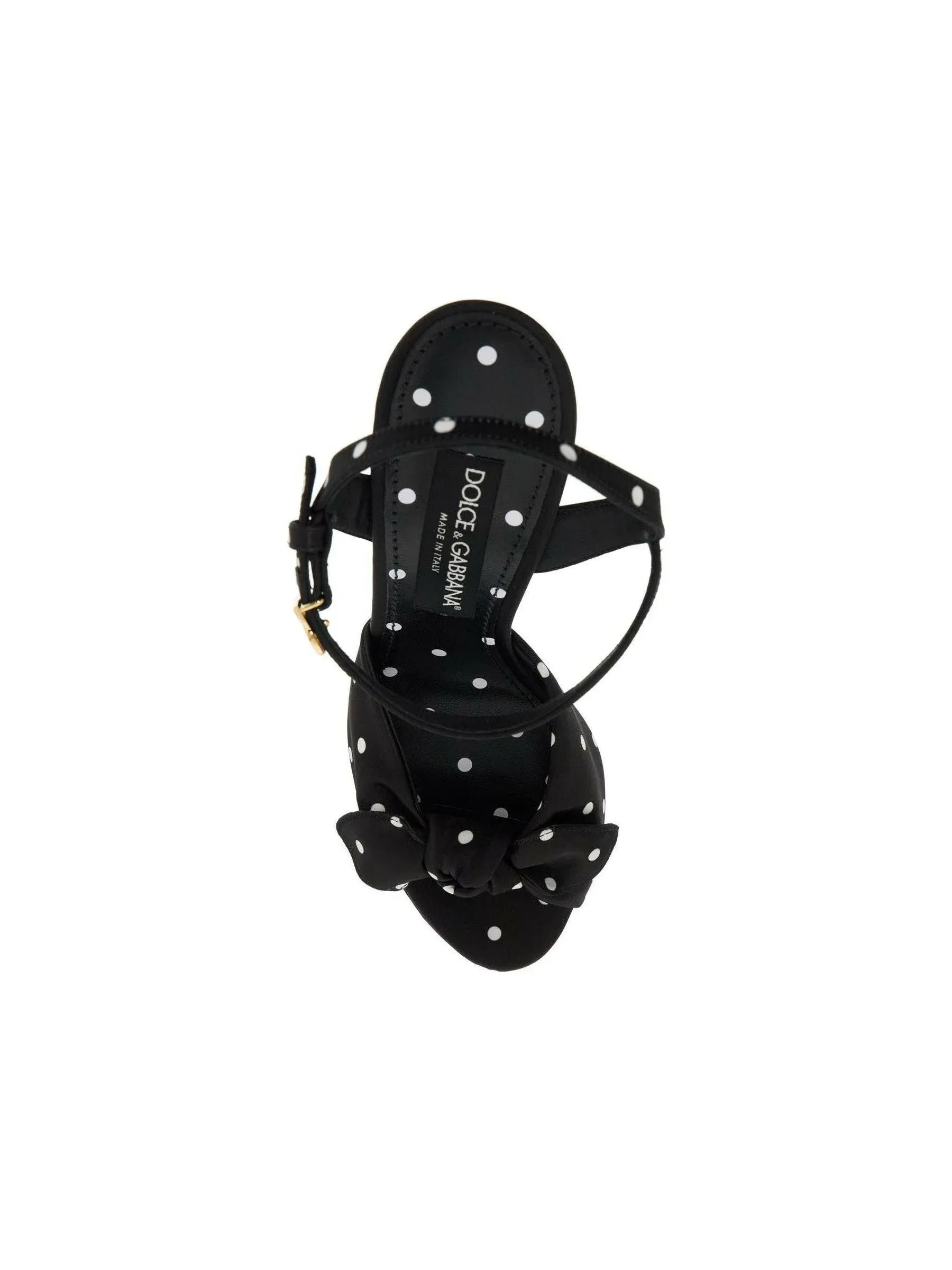Keira Polka Dot Platform Sandals
