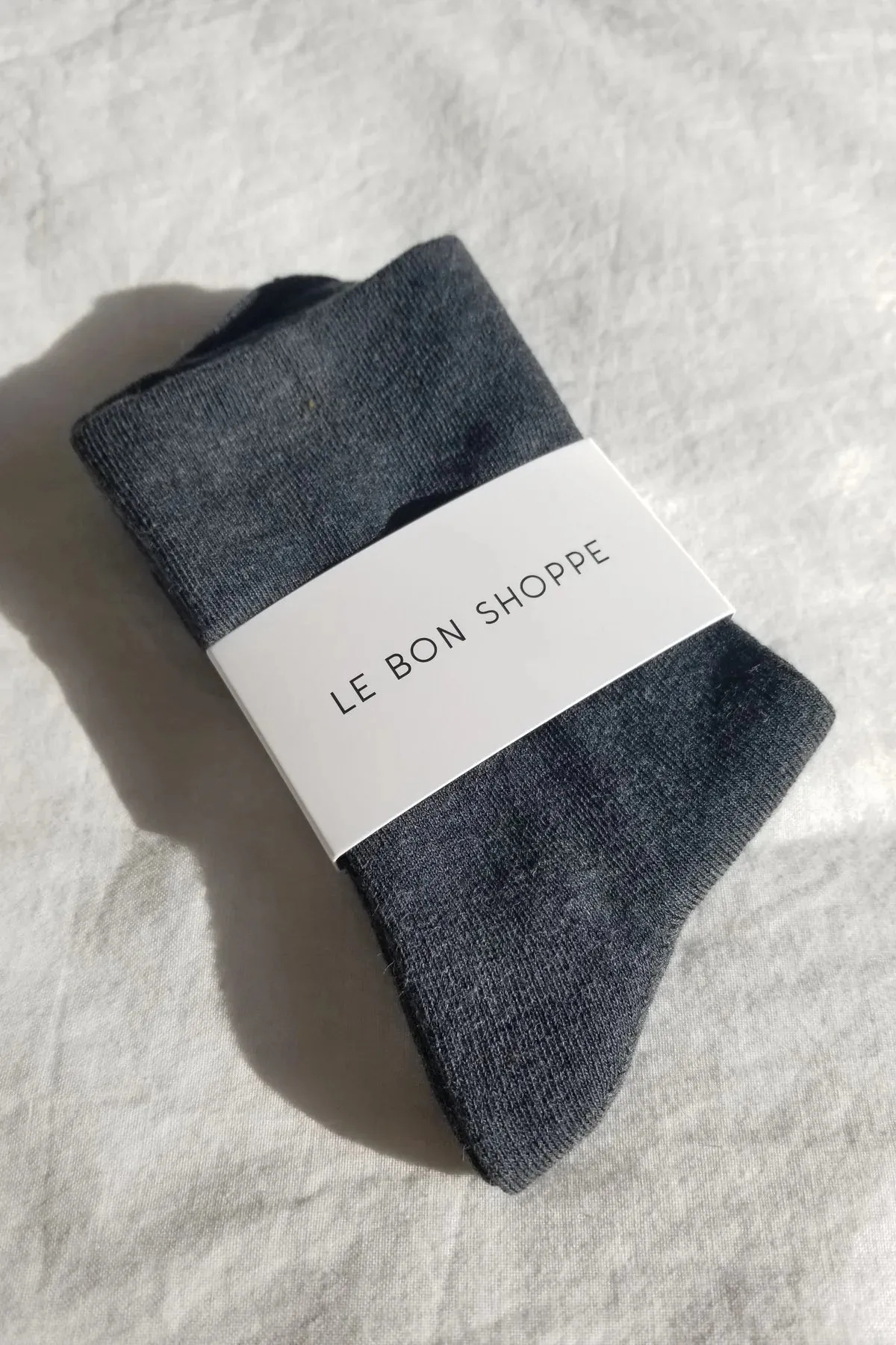 Le Bon Shoppe Sneaker Socks // Ht. Black