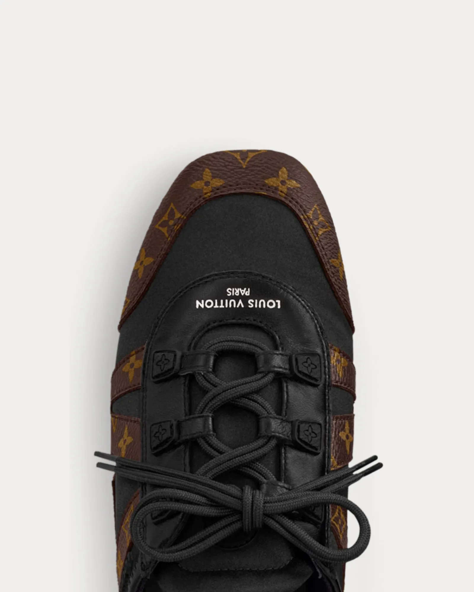 LV Sneakerina Monogram Black Low Top Sneakers