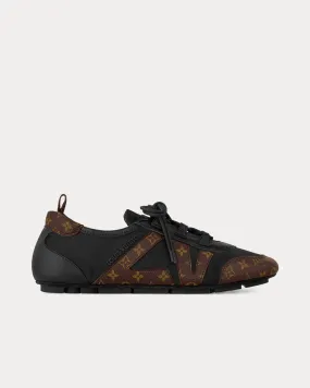 LV Sneakerina Monogram Black Low Top Sneakers