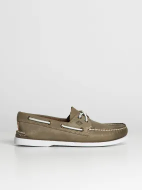 MENS SPERRY AUTHENTIC ORIGINAL 3EYE WHITEWASHED - CLEARANCE