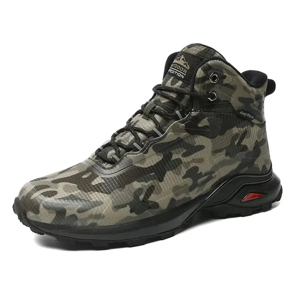 Men's Winter Trekking Shoes - Waterproof & Insulated