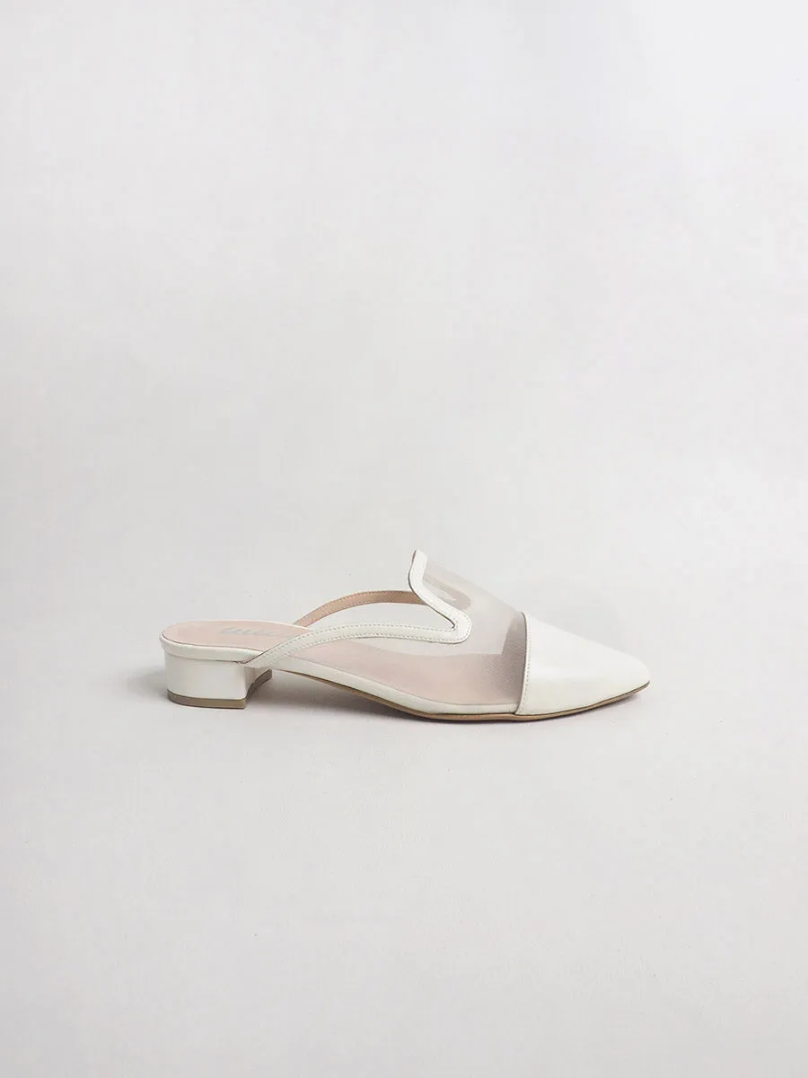 MOSELLE low heel mules