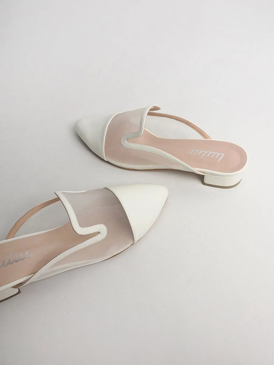 MOSELLE low heel mules