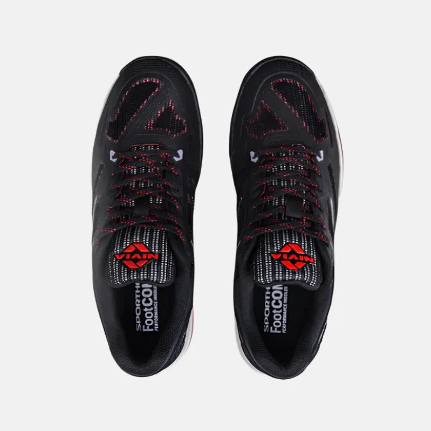 Nivia Opa Men's Pickle Ball Court Shoes -Black