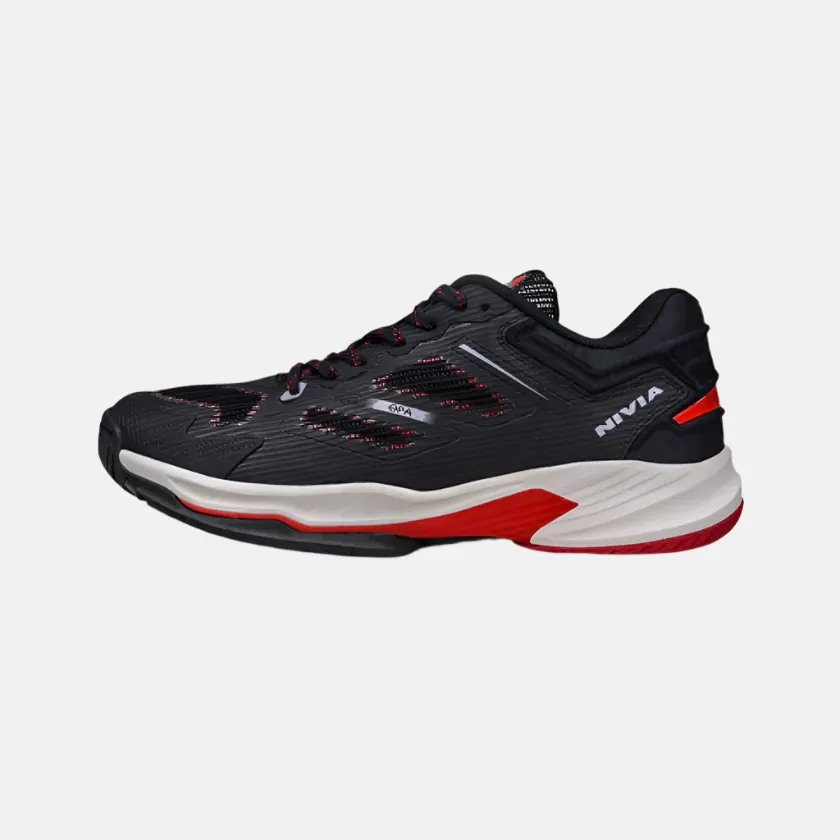 Nivia Opa Men's Pickle Ball Court Shoes -Black