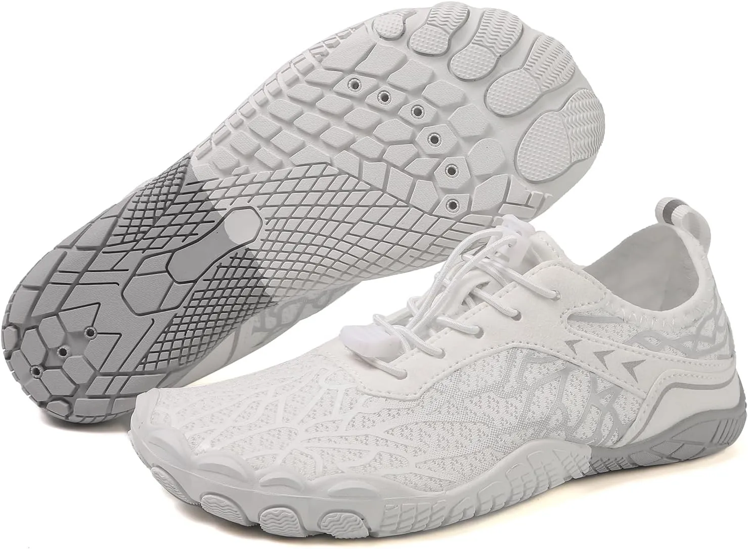 Non-Slip Barefoot Shoes Unisex, Quick Dry Waterproof Trail Running Footwear, Minimalist Zero Drop Beach Water Shoes, Outdoor Athletic Hiking Footwear with Wide Toe Box