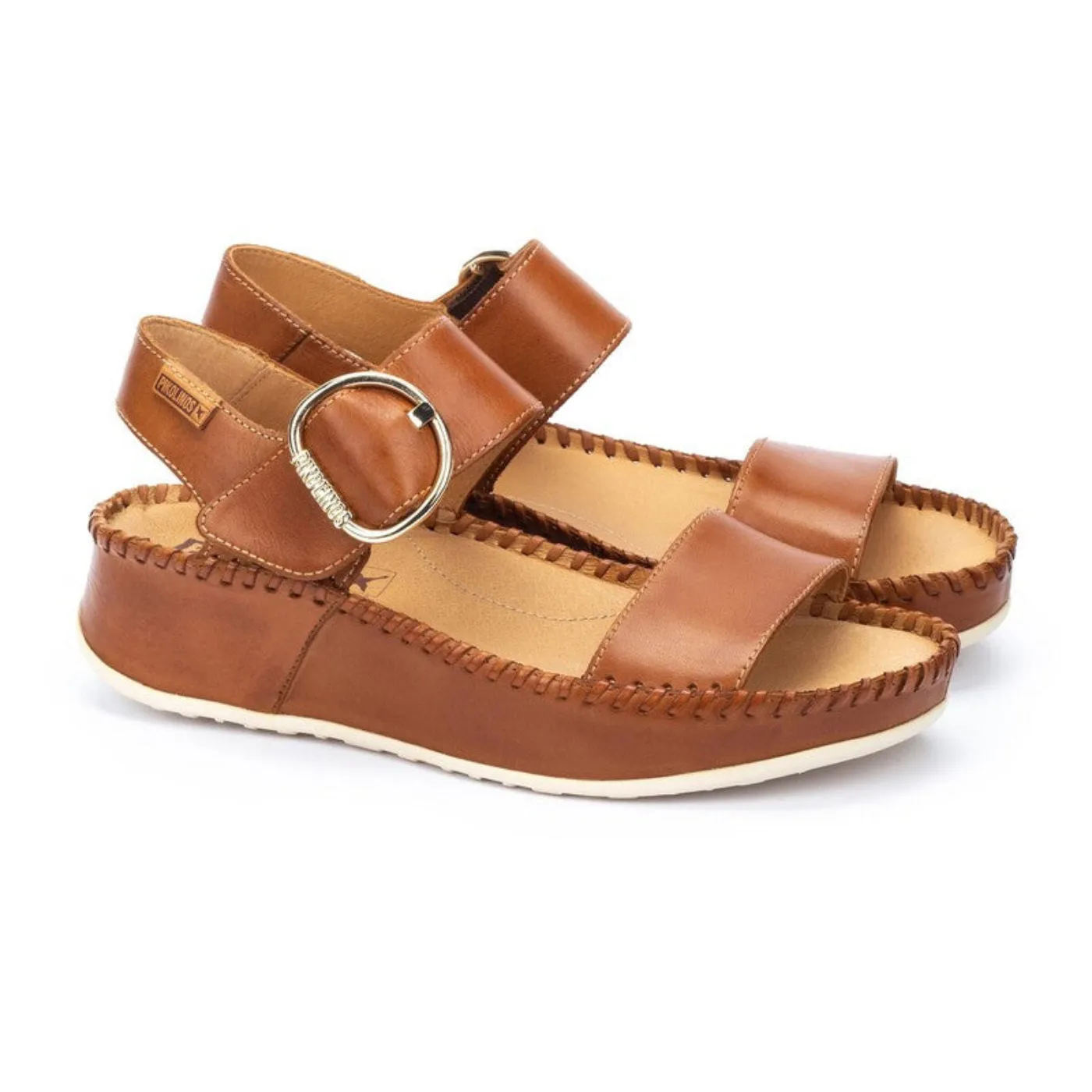 Pikolinos Marina W1c-0709 Women's Wedge Sandals in Brandy