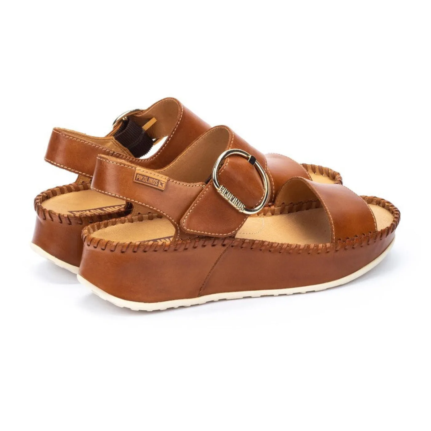 Pikolinos Marina W1c-0709 Women's Wedge Sandals in Brandy
