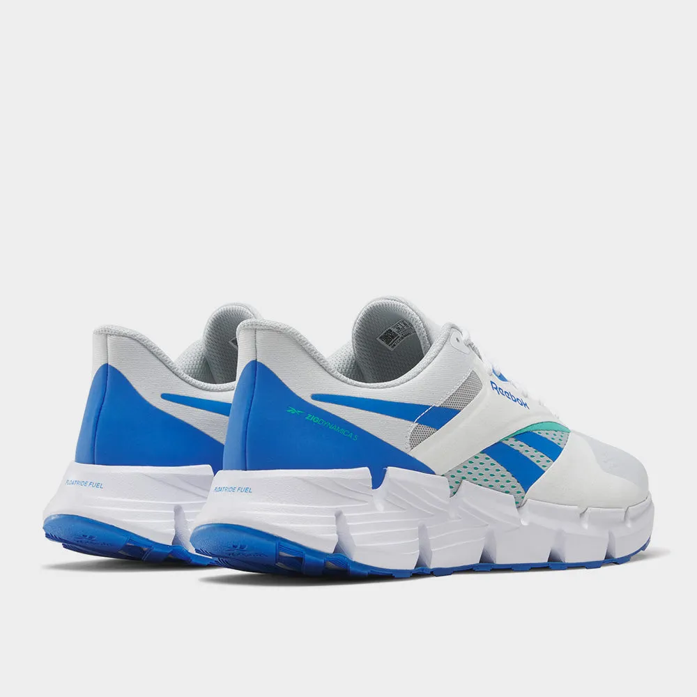 Reebok Mens Zig Dynamica 5 Sneaker White/blue _ 183027 _ White