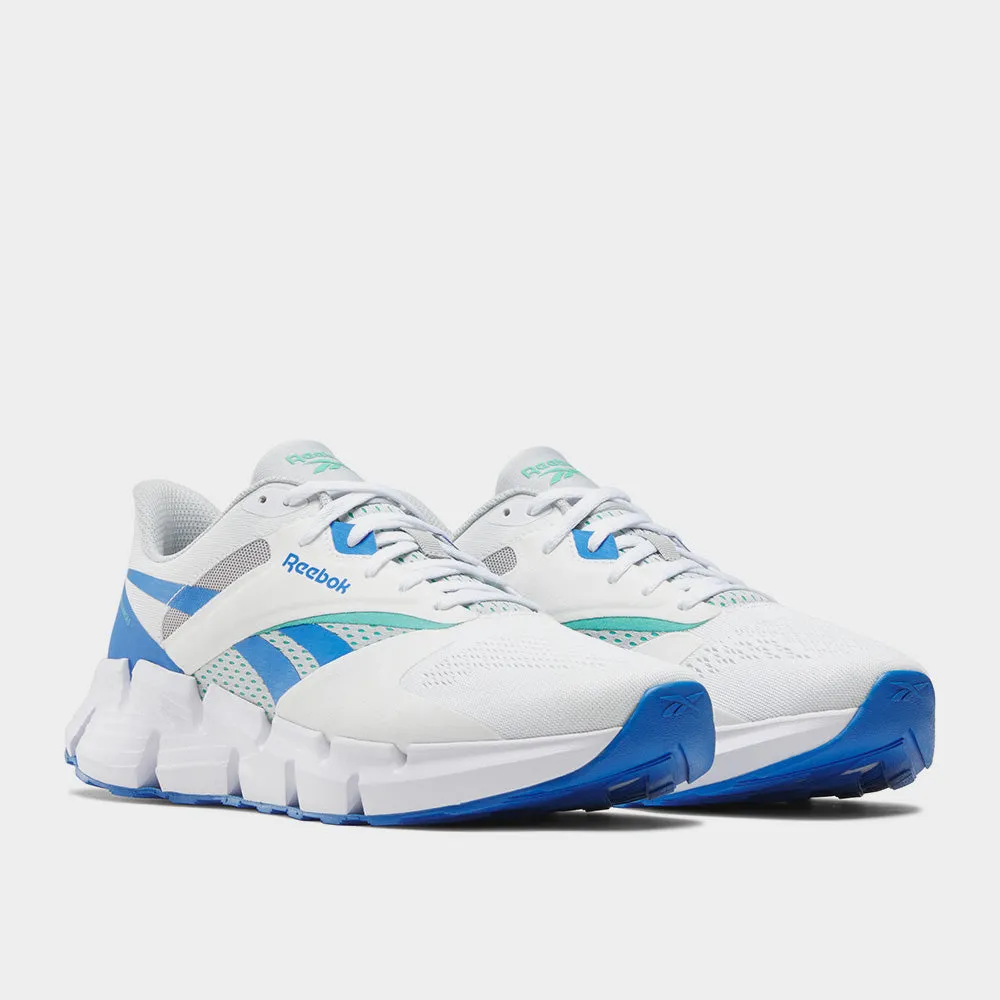 Reebok Mens Zig Dynamica 5 Sneaker White/blue _ 183027 _ White