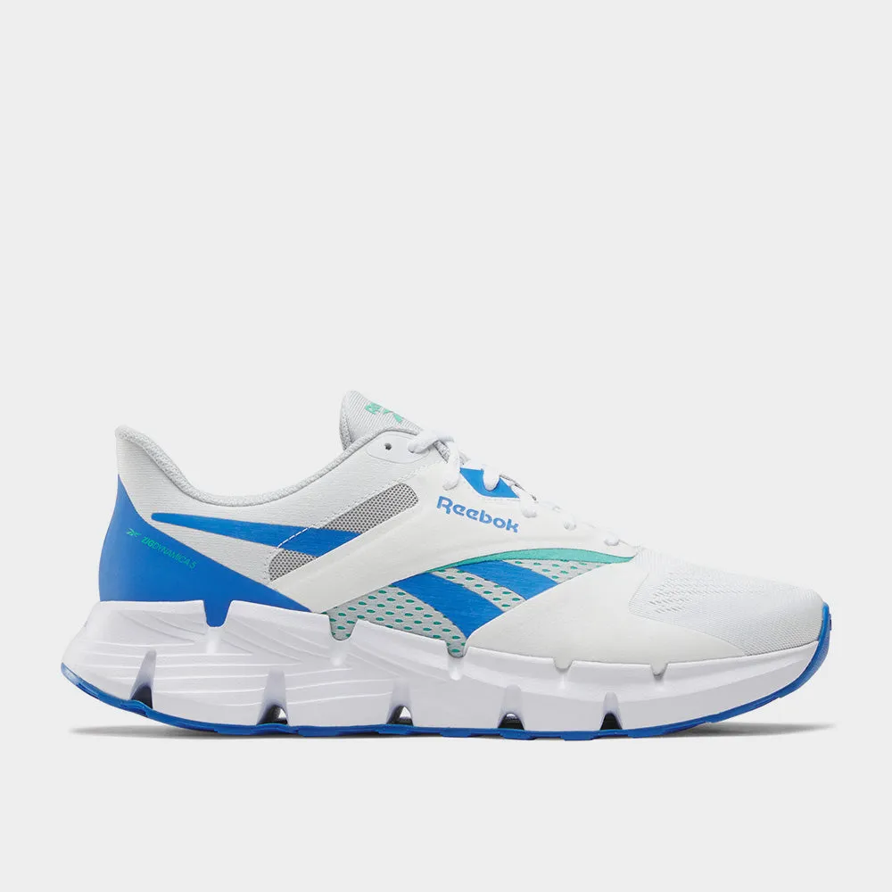 Reebok Mens Zig Dynamica 5 Sneaker White/blue _ 183027 _ White