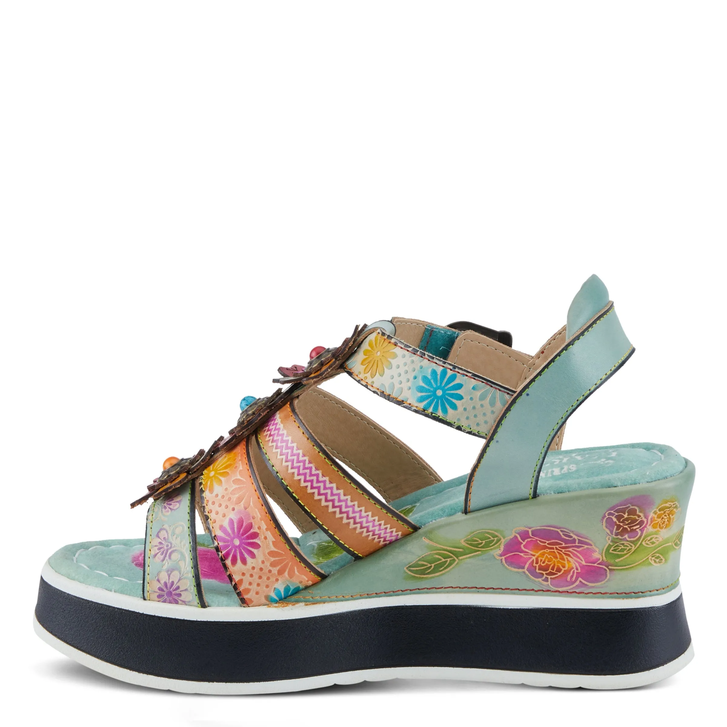 Spring Step Shoes L'Artiste Floralbloom Sandals