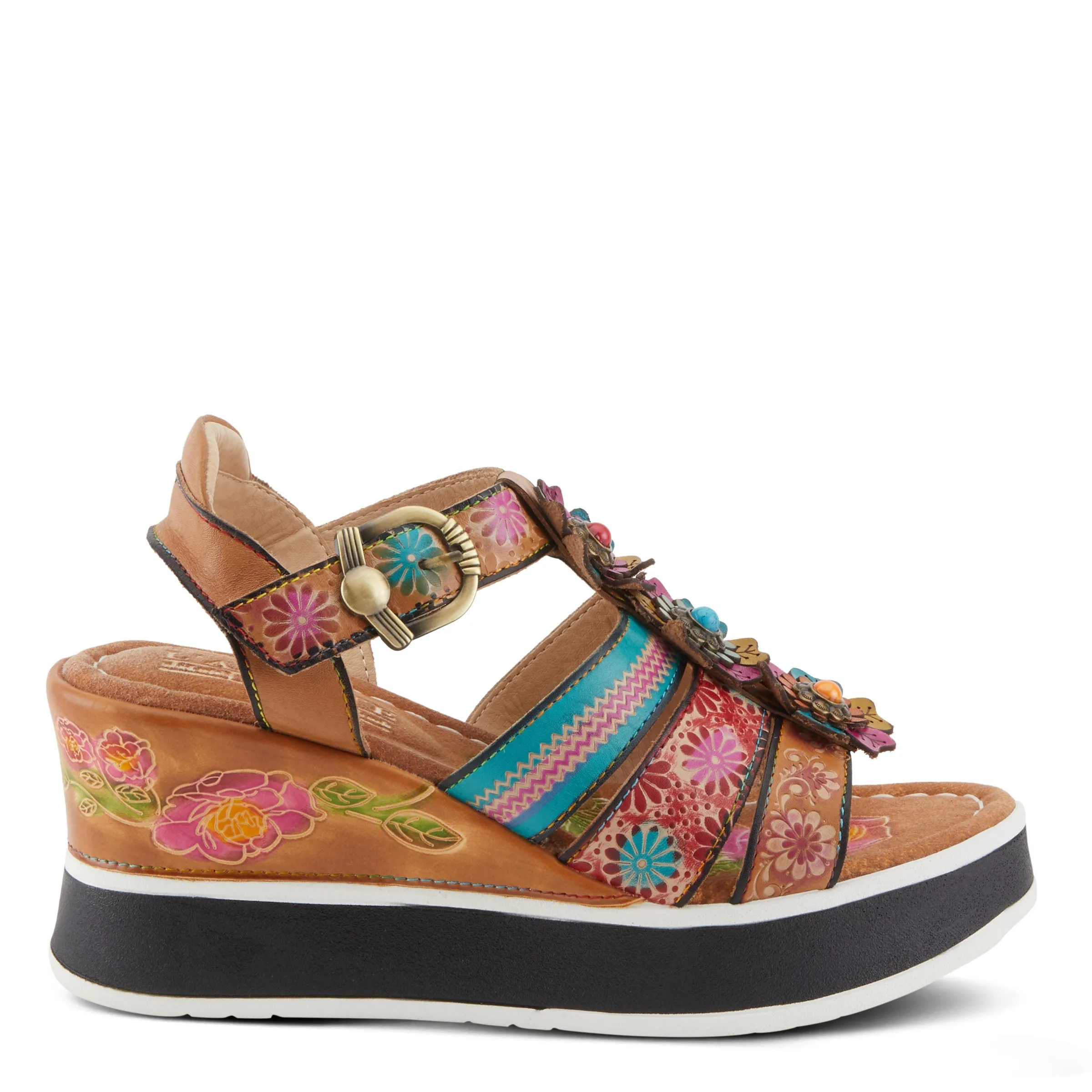 Spring Step Shoes L'Artiste Floralbloom Sandals
