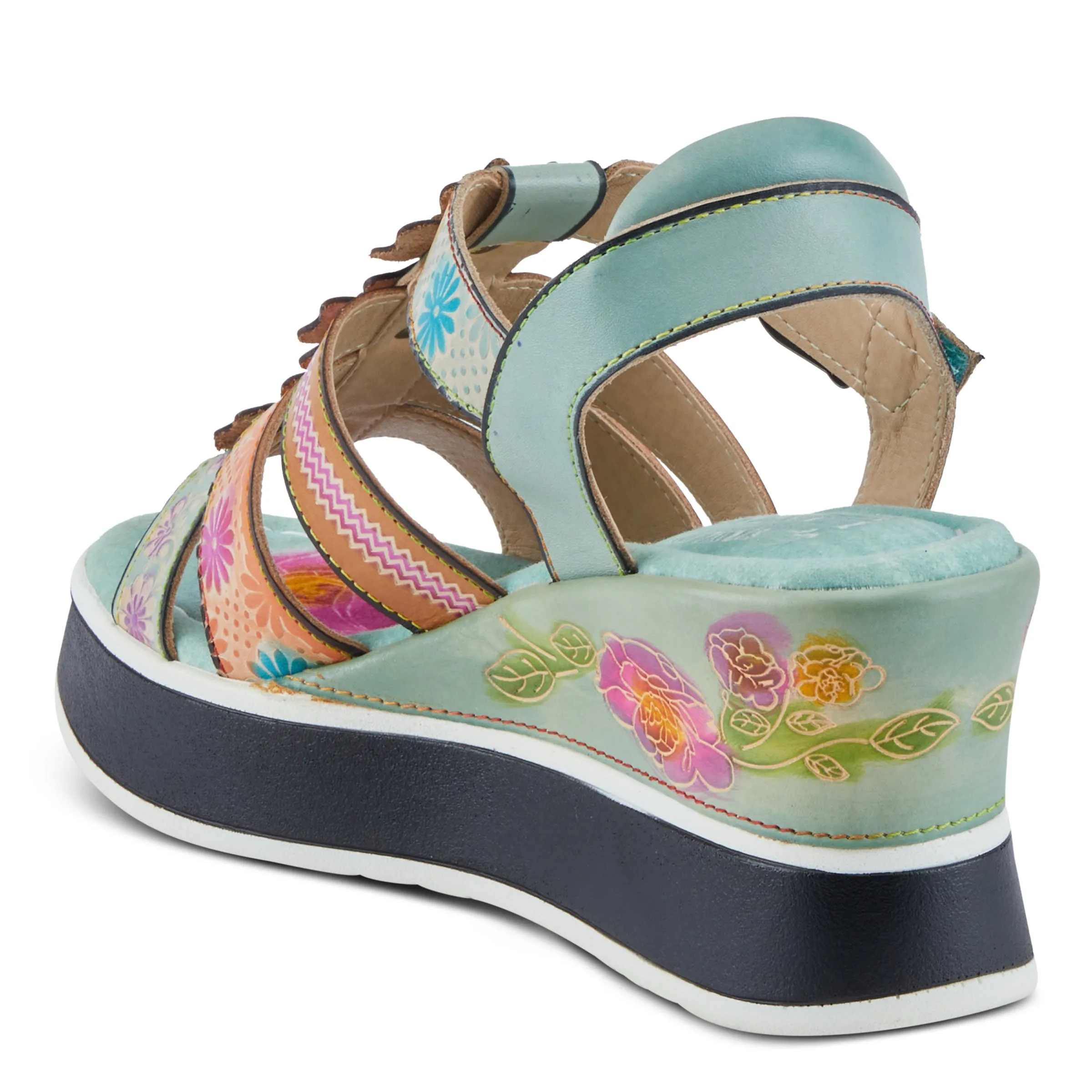 Spring Step Shoes L'Artiste Floralbloom Sandals