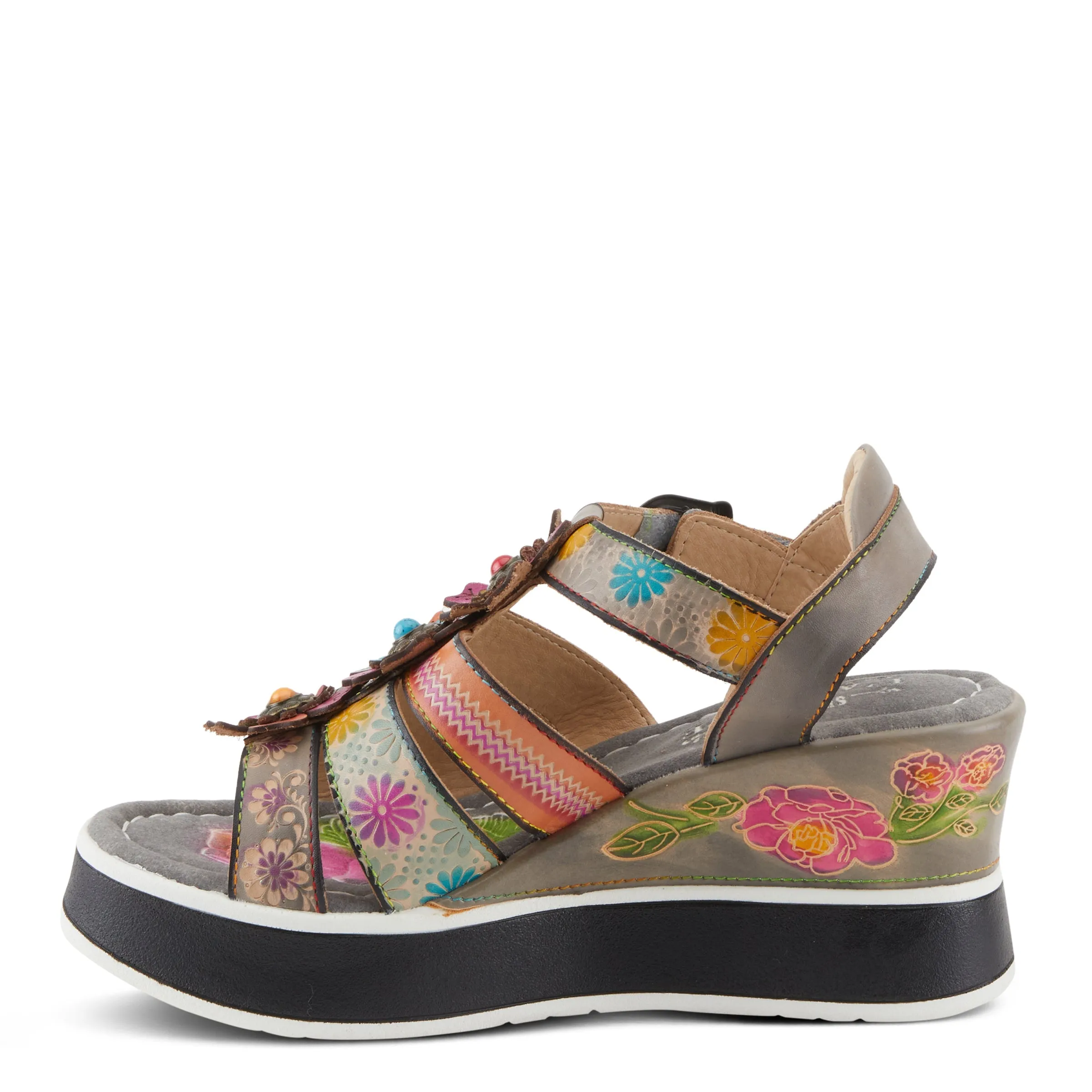 Spring Step Shoes L'Artiste Floralbloom Sandals