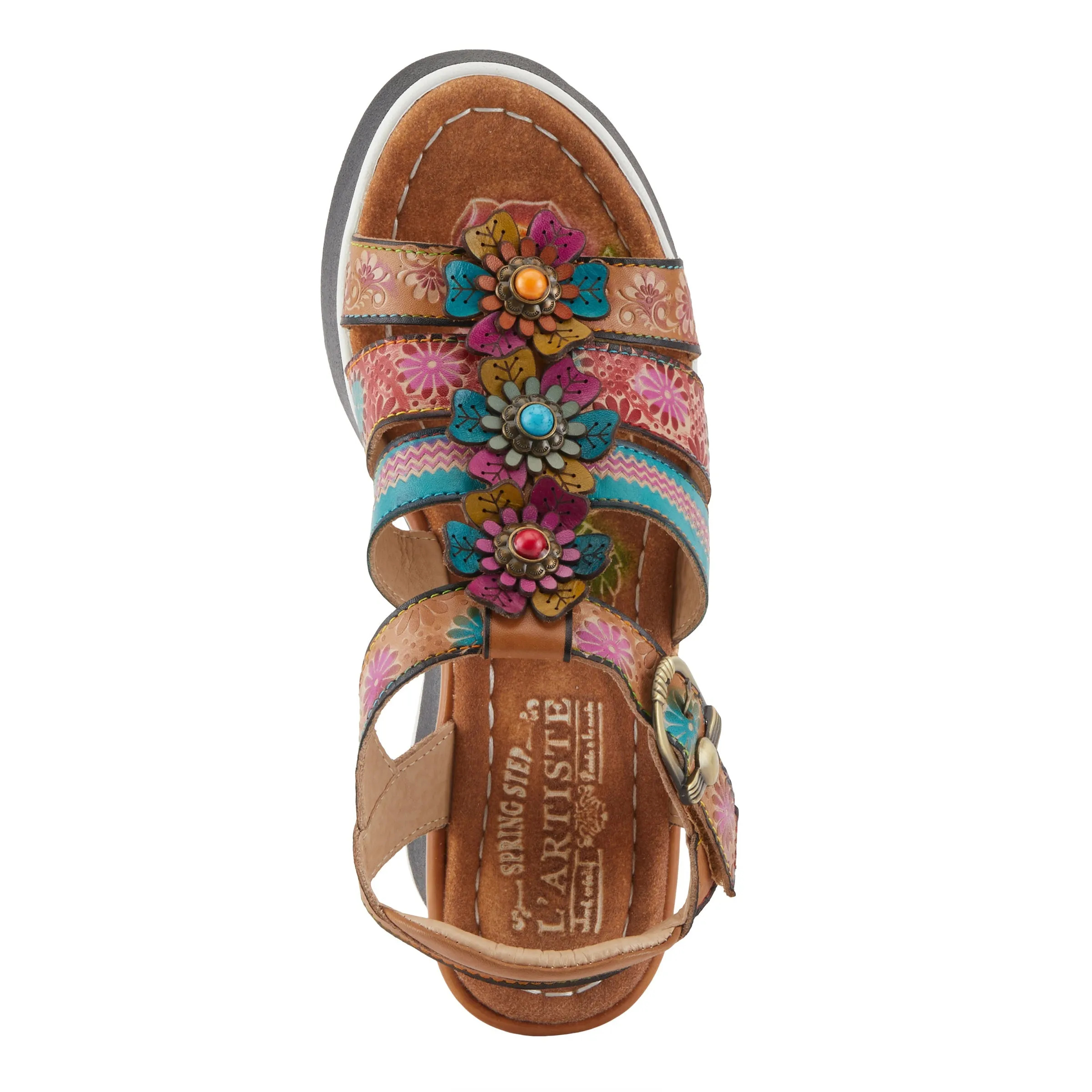 Spring Step Shoes L'Artiste Floralbloom Sandals