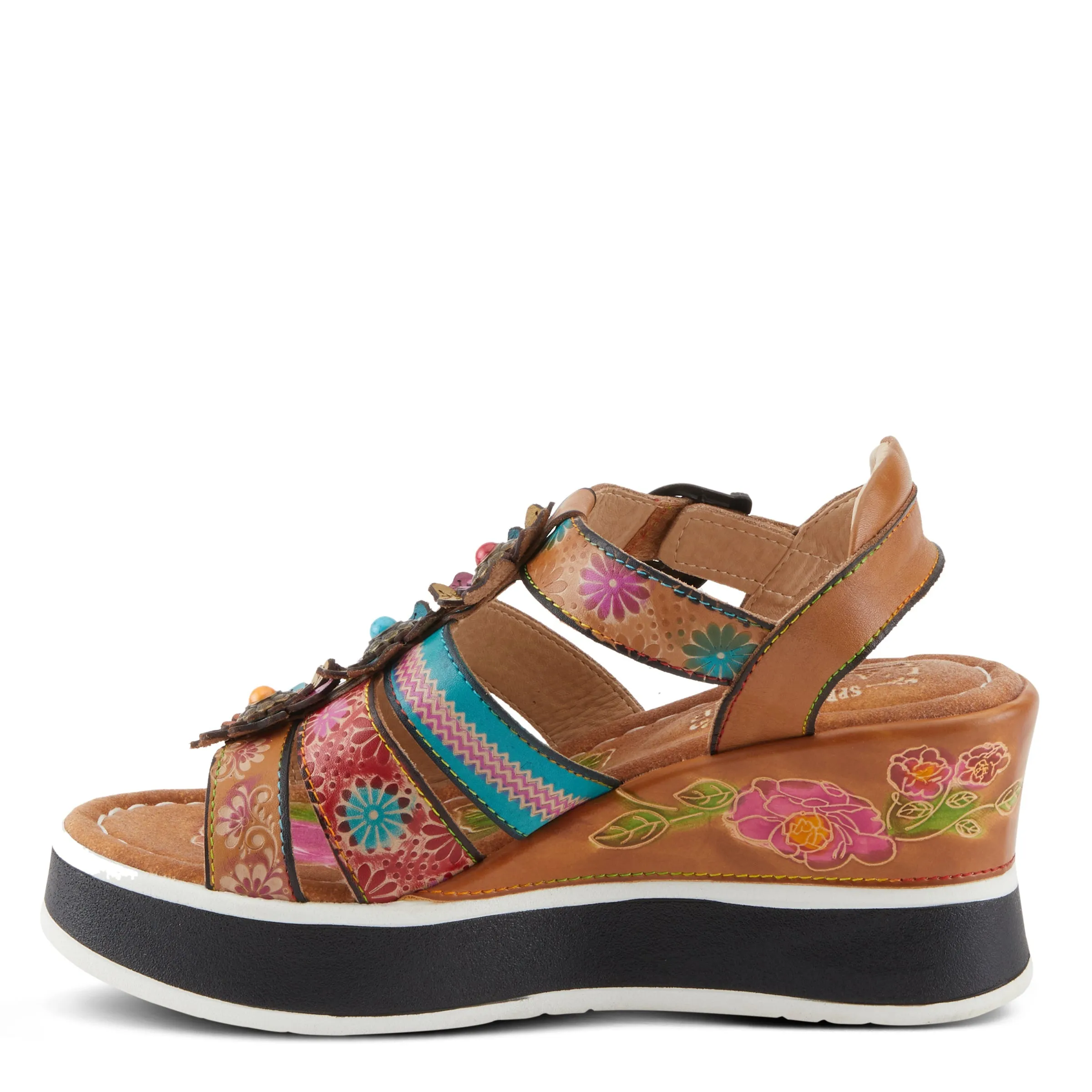 Spring Step Shoes L'Artiste Floralbloom Sandals